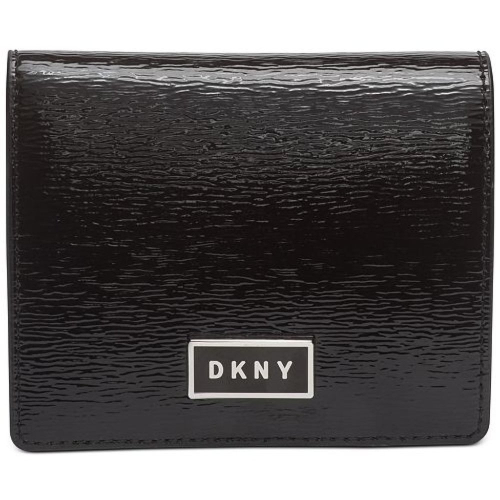 Dkny Gigi Leather Flat Wallet